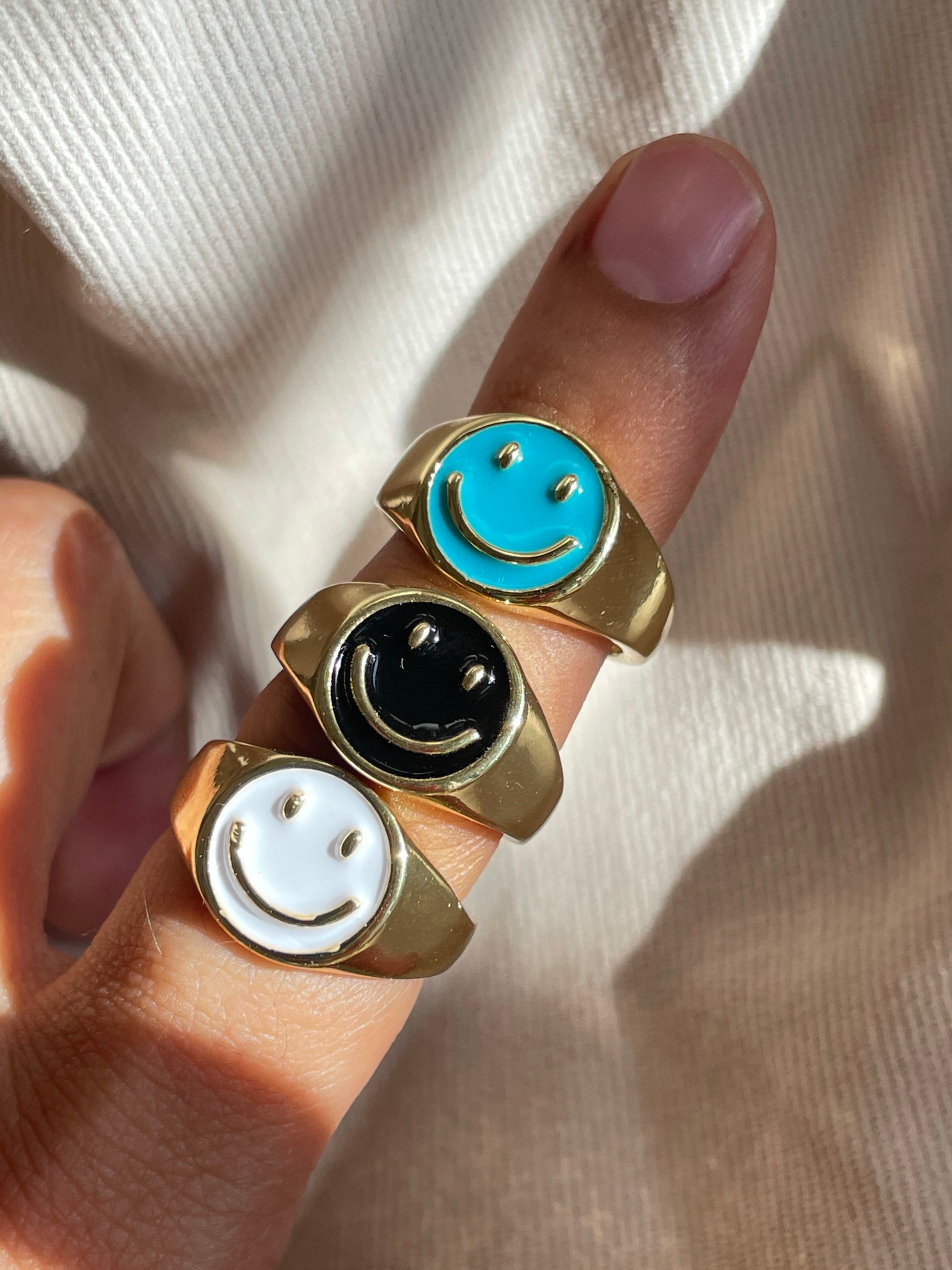 Anillo Happy Esmaltado